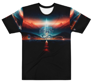 T-shirt with After Infinity graphics